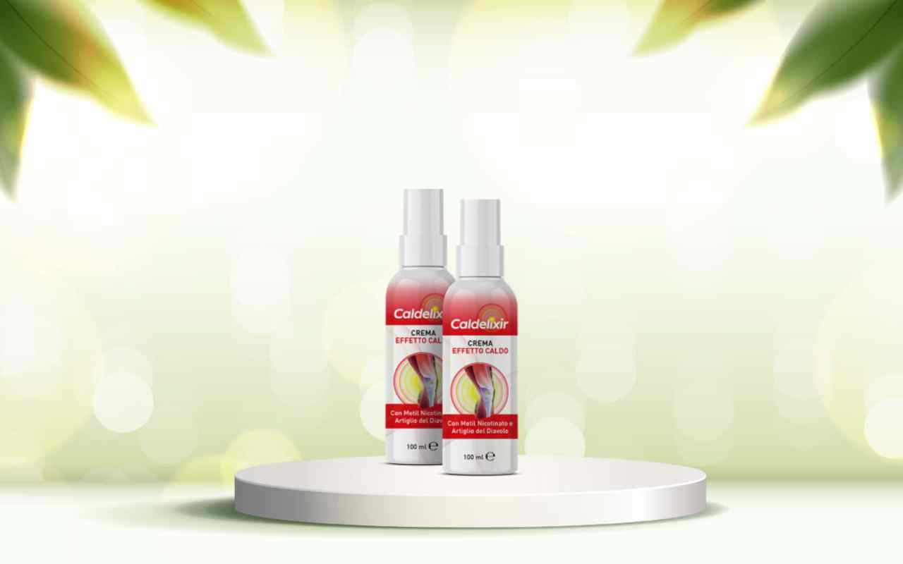 Prova subito Caldelixir: crema naturale per dolori muscolari in offerta limitata