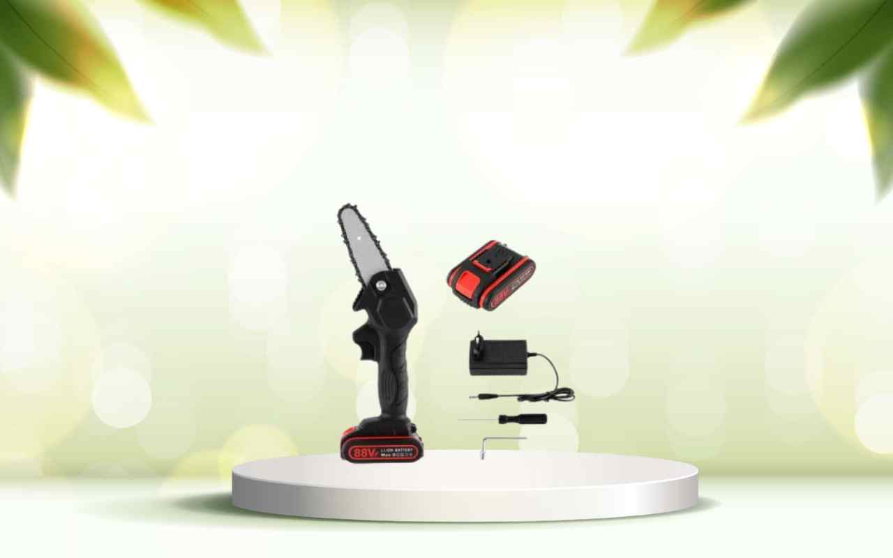 Scopri la mini motosega a batteria: pota il giardino con facilità e precisione