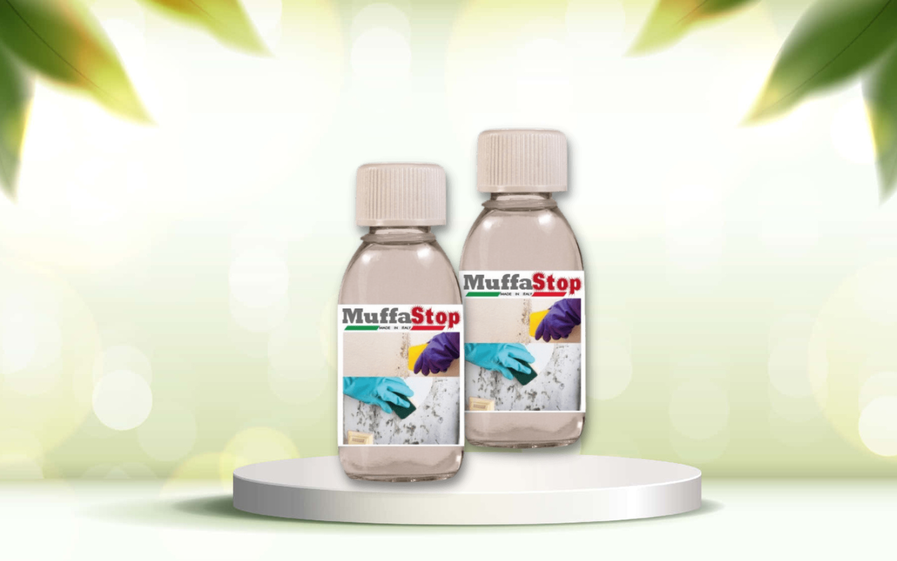 Elimina muffa e alghe in pochi minuti: prova ora Muffa Stop per superfici pulite
