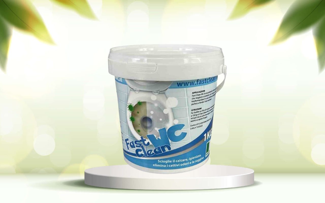 Pulizia profonda del WC senza fatica: prova Fast Clear WC per risultati brillanti